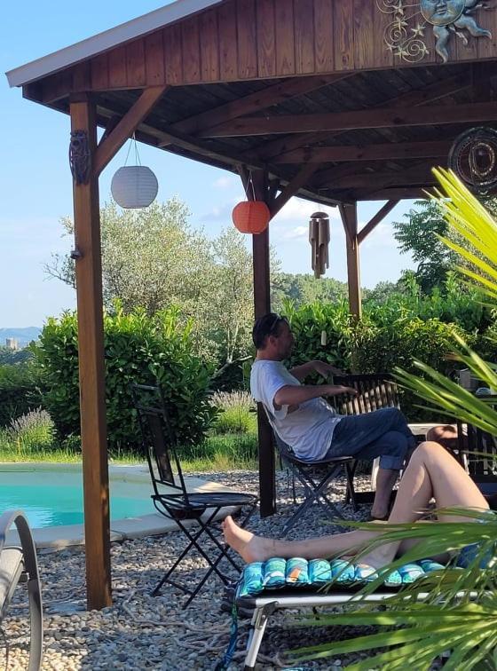 Les Ailanthes Bed & Breakfast Largentiere Exterior photo